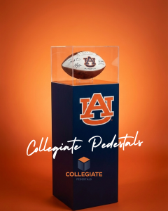 Read more about the article What Sets Collegiate Pedestals Apart for Memorabilia Display