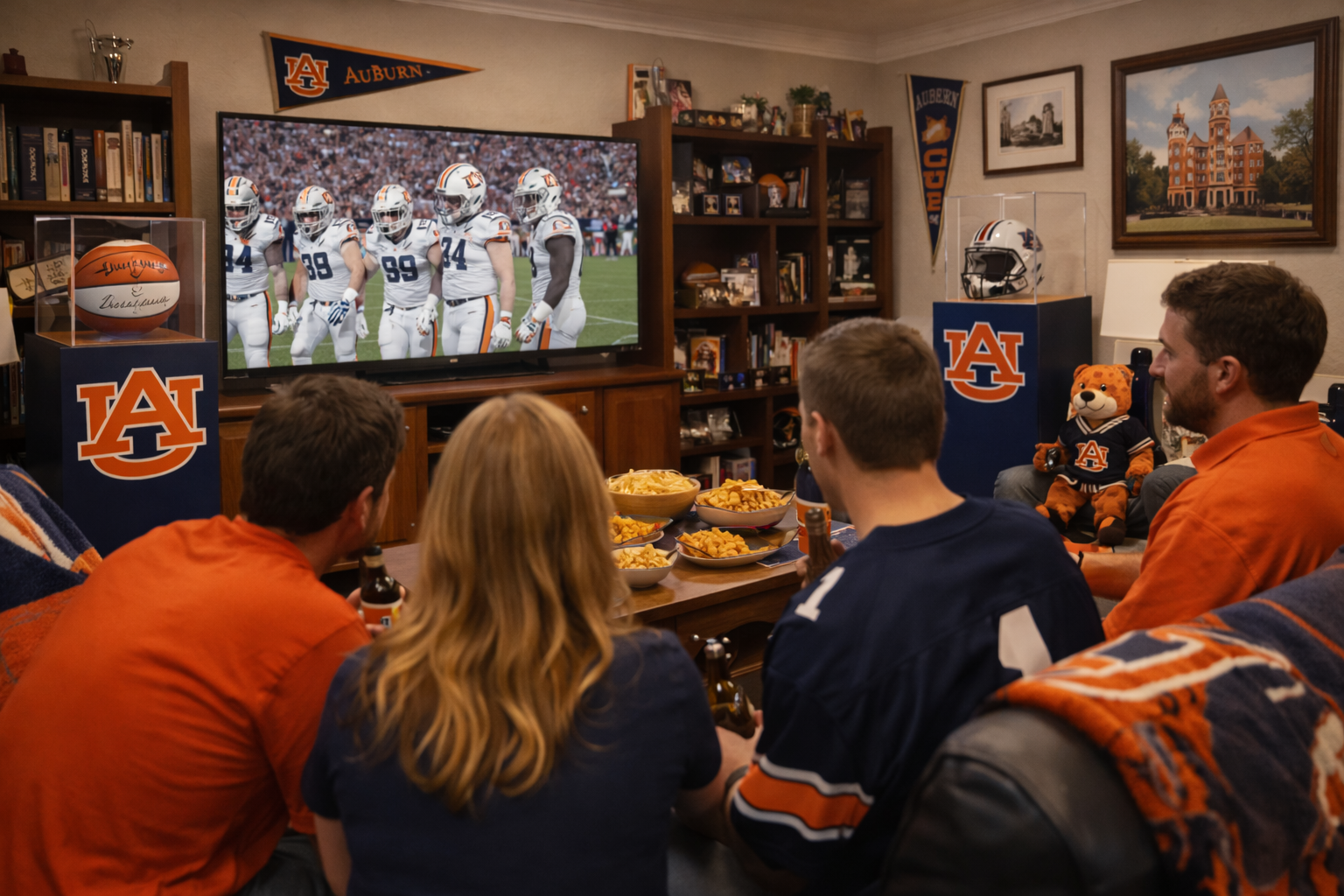 Auburn University Collegiate Display Pedestal - Image 3